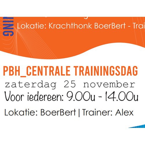 PBH_Centrale training